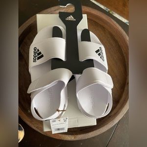 Girls, Adidas sandals, size 1